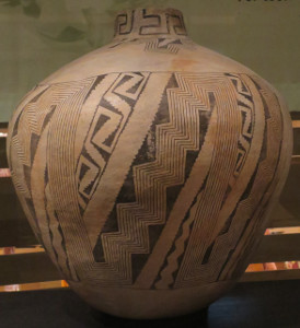 Red Mesa black-on-white pottery