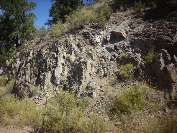 Borrega Mesa
          basalt outcrop