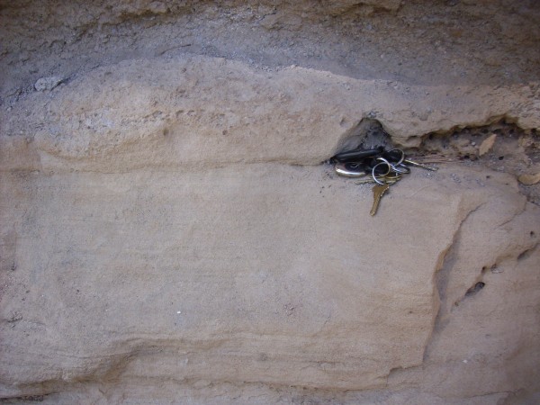 Canovas Canyon Rhyolite tuff bed surge deposits