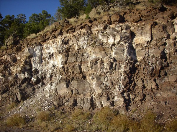 Clara Peak basalt
        flows