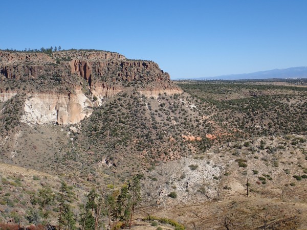 Gallisteo Formation in Capulin
          Canyon.