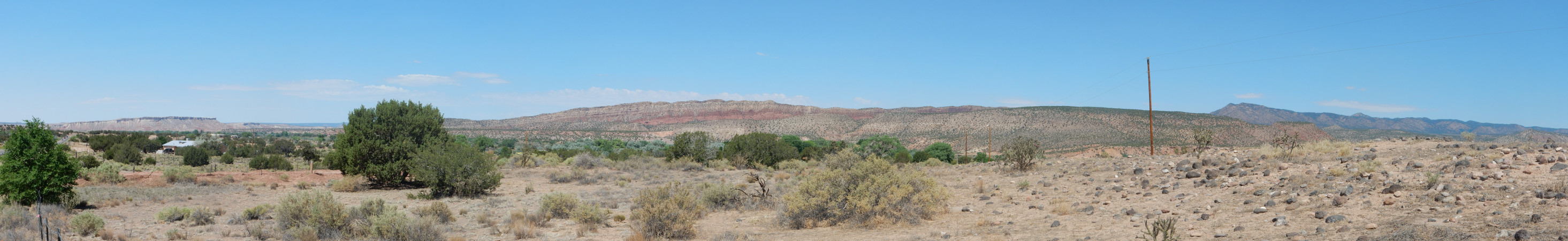 Panorama of
          Mesa Chuchilla