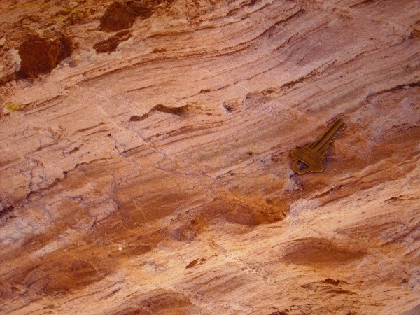 Thin bedding in the
        Morrison Formation