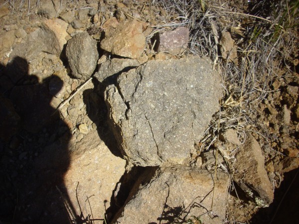Unaltered north
          rim biotite dacite