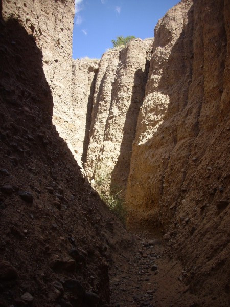 Slot
          canyon in Ritito Conglomerate