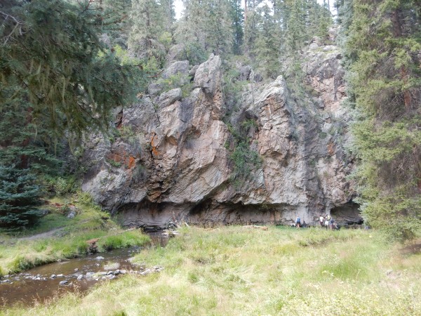 East
          Fork Jemez River incising South Mountain Rhyolite