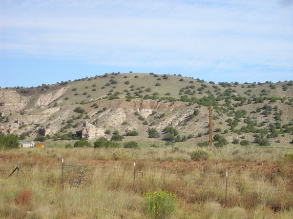 Terrace gravel
          atop Abiquiu Formation