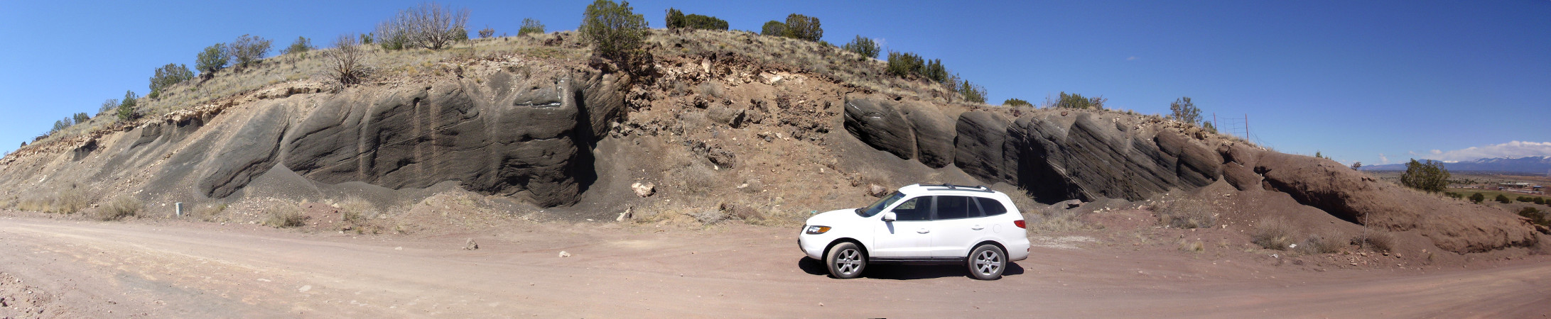 Cinder
          cone at northeast corner of Tsinat Mesa