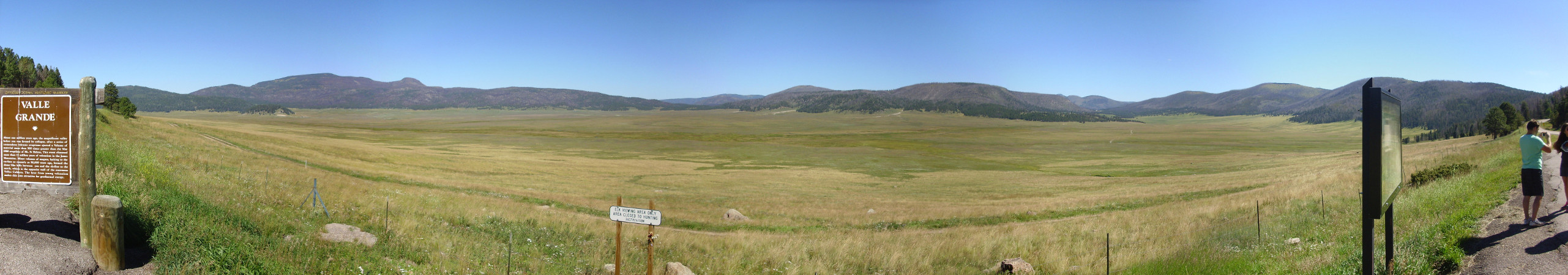 Panorama of
          Valle Grande