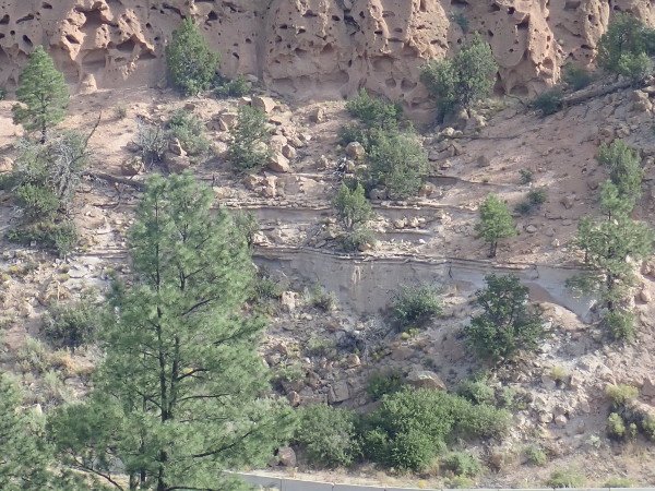 Landslide
          deposits in Vallecitos de los Indios